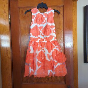 NEW ASOS Petite Orange Floral Dress